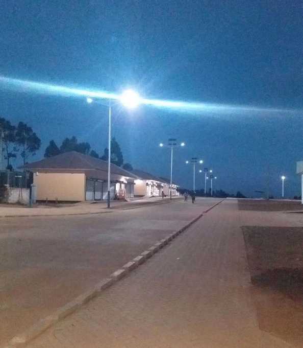 辽源市非洲科特迪瓦太阳能路灯工程